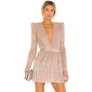 SABINA MUSAYEV X REVOLVE Carry Mini Dress in Blush